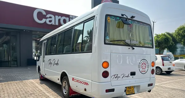 Mini coach interior
