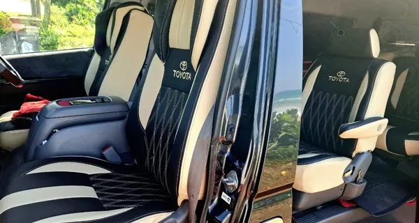 KDH Van flat roof interior