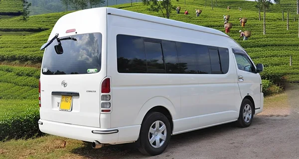 Premium van rental with driver Sri Lanka - KDH high roof for 10-day tours